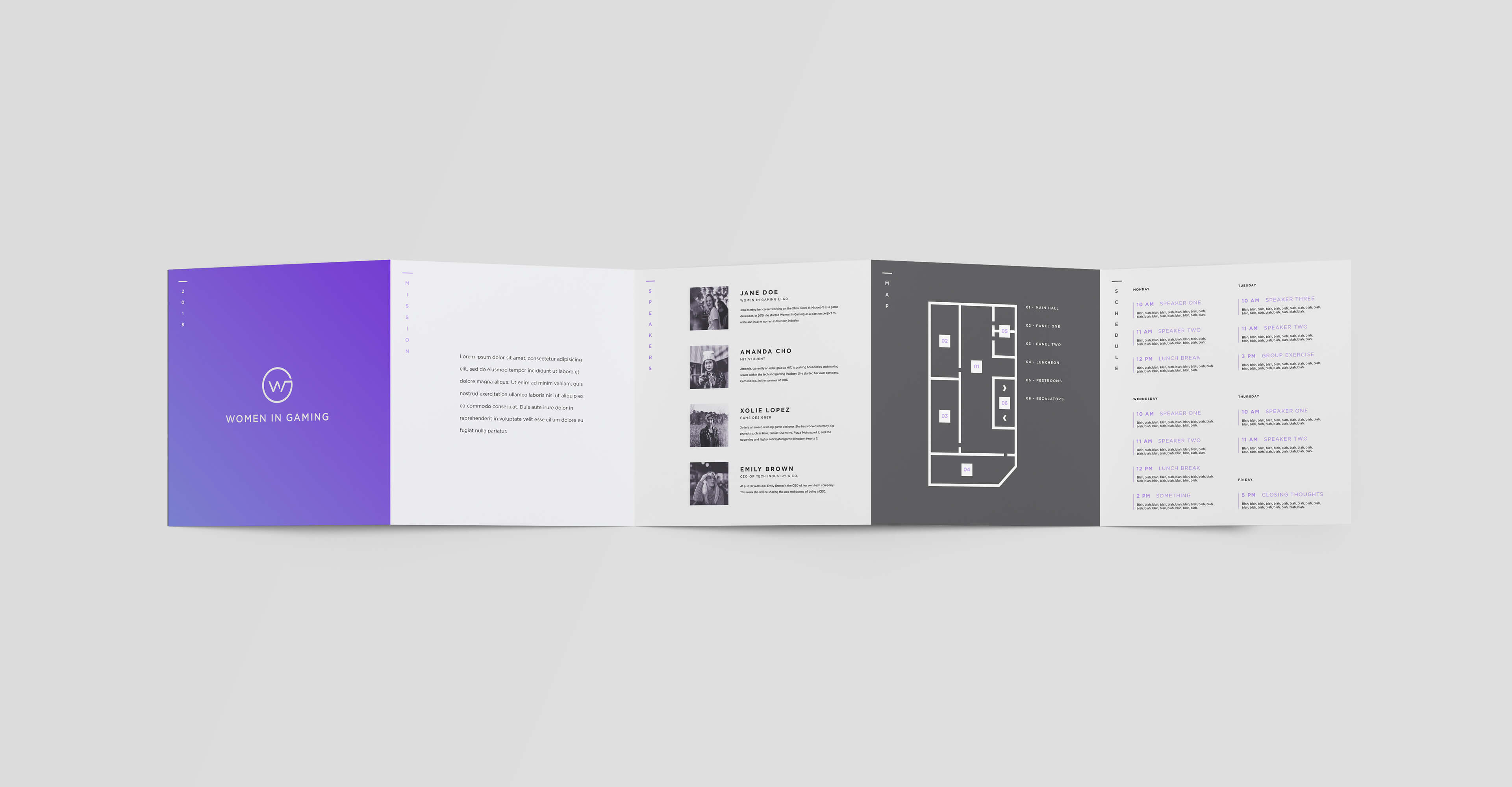 Women In Gaming Brochure