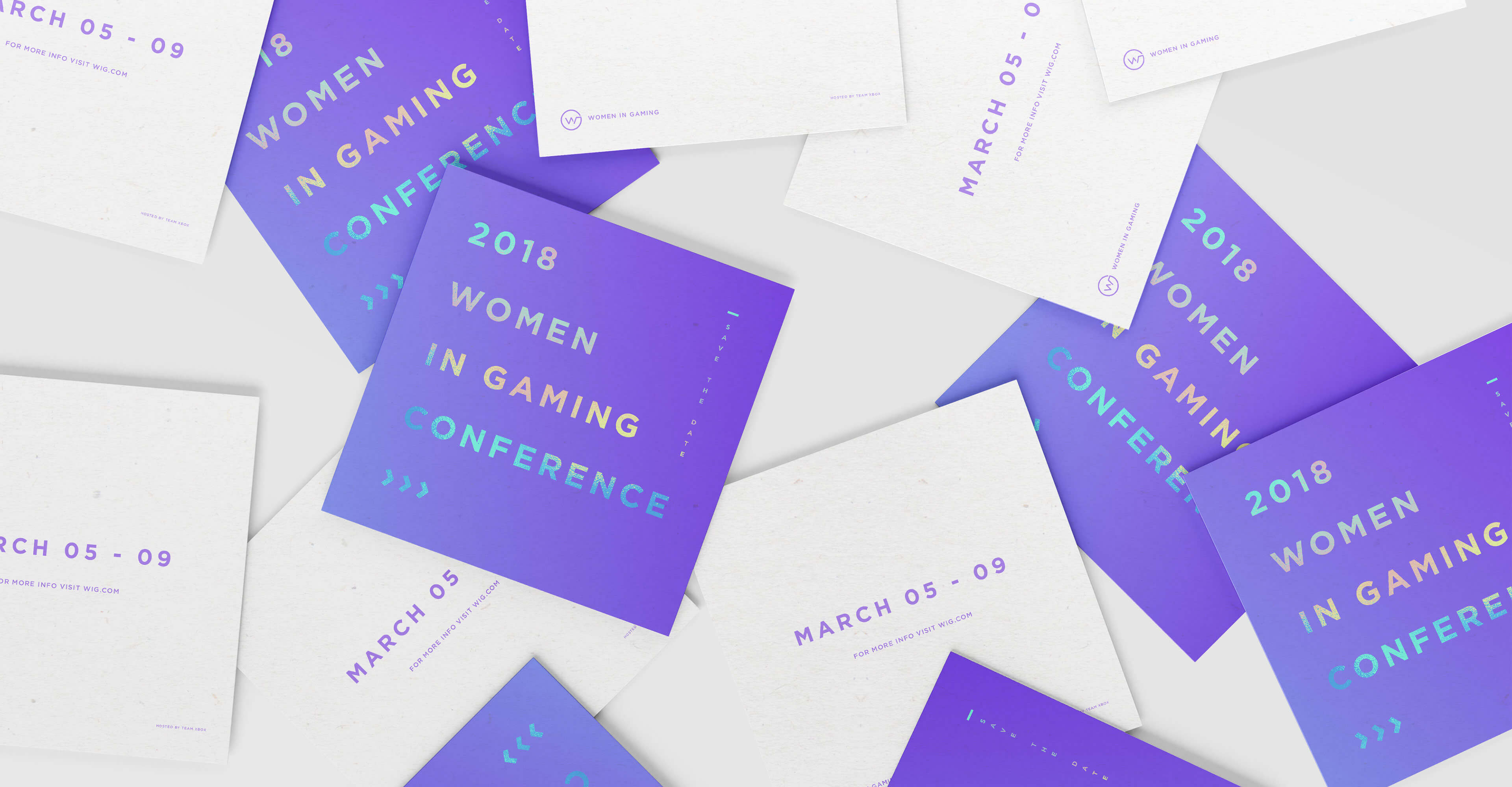 Women In Gaming Invite Mockup