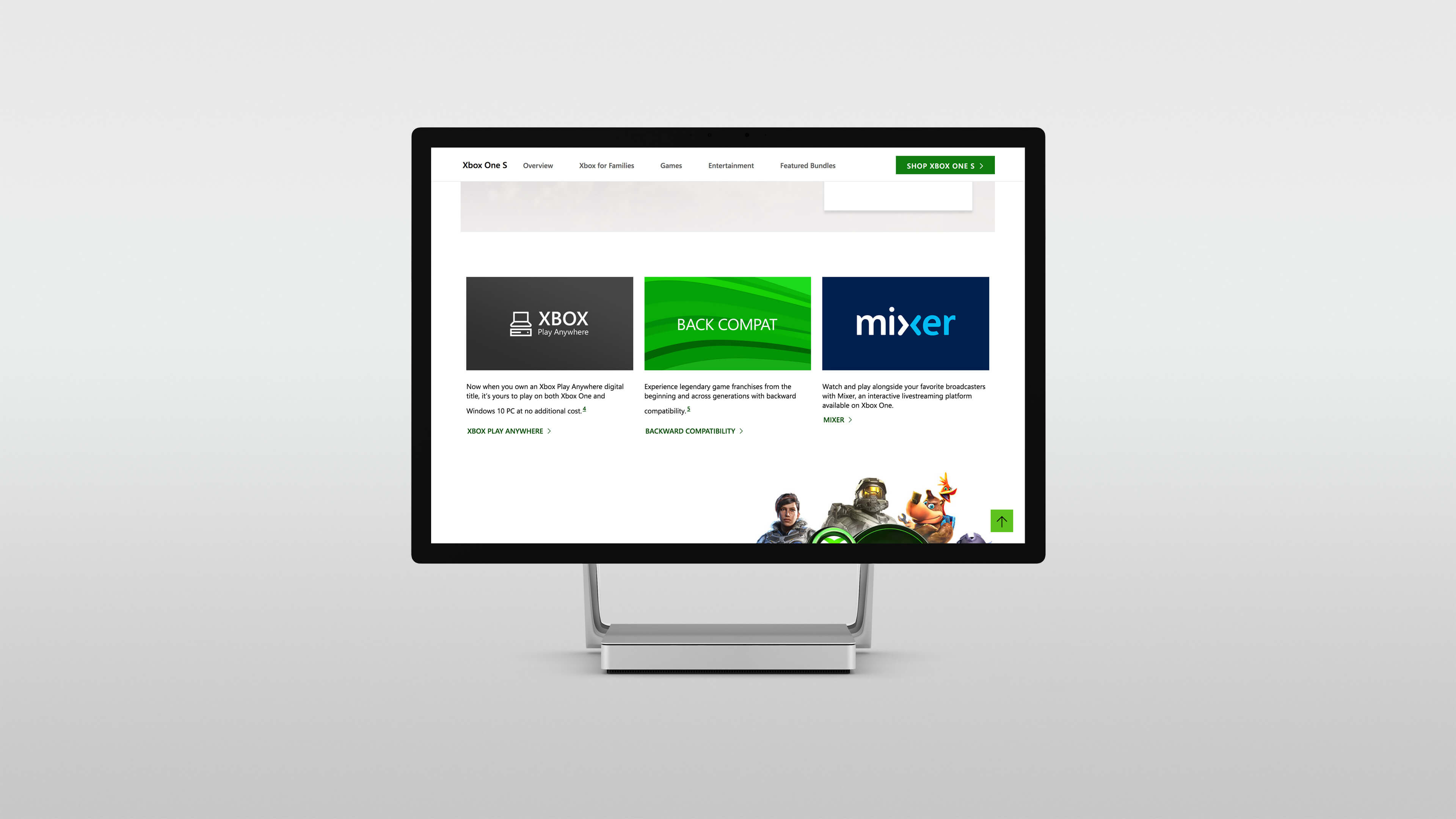 Xbox Play Anywhere on Website