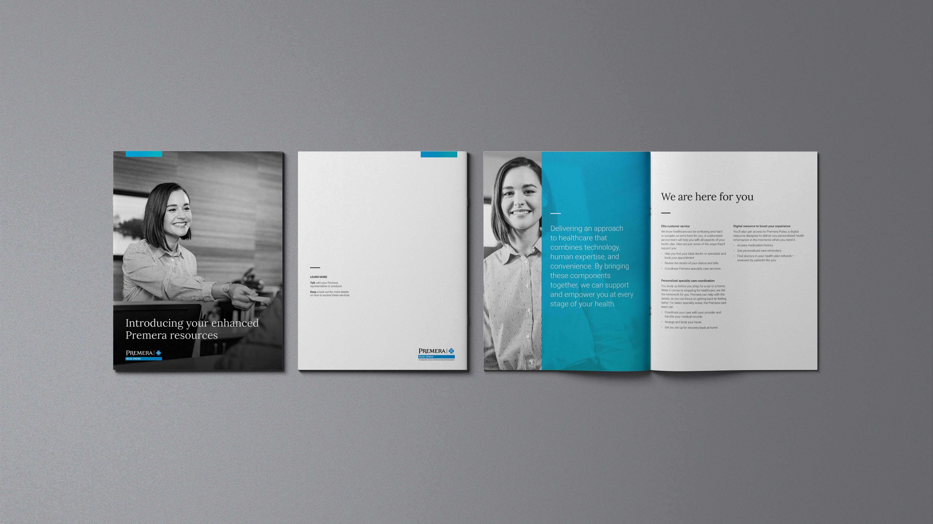 Premera Print Customer Experience Brochure
